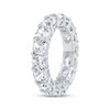 Thumbnail Image 2 of Cushion-Cut Lab-Grown Diamond Eternity Band 6-3/4 - 8-5/8 ct tw Platinum