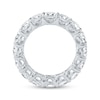 Thumbnail Image 3 of Cushion-Cut Lab-Grown Diamond Eternity Band 6-3/4 - 8-5/8 ct tw Platinum