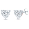 Thumbnail Image 2 of Pnina Tornai Heart-Shaped Lab-Grown Diamond Solitaire Stud Earrings 2 ct tw 14K White Gold (VS2/F)