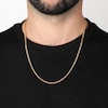 Thumbnail Image 4 of Wheat Chain Necklace 3mm Yellow Ion-Plated Stainless Steel 20"