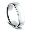 Thumbnail Image 2 of Wedding Band 10K White Gold 6.5mm