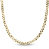 Thumbnail Image 1 of Cuban Curb Chain Necklace 10mm Yellow Ion-Plated Solid Stainless Steel 24"