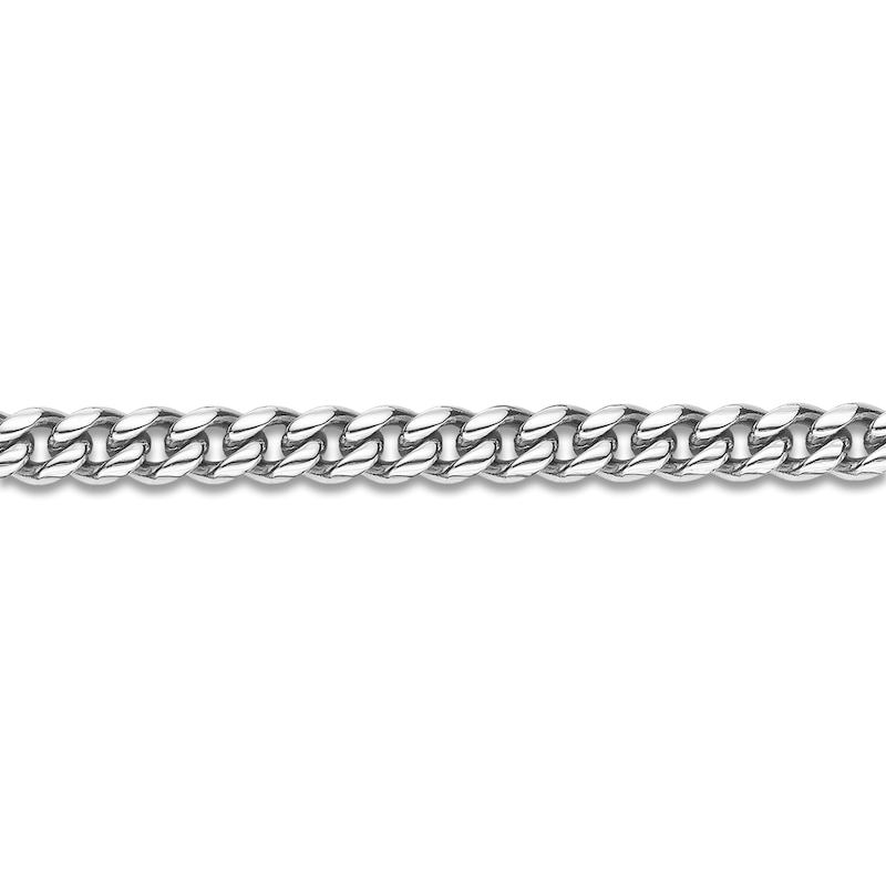 Main Image 2 of Cuban Curb Chain Necklace 10mm Solid Stainless Steel 24"