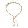 Thumbnail Image 2 of Le Vian Natural Emerald Bracelet 1/10 ct tw Diamonds 14K Honey Gold