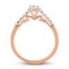 Thumbnail Image 2 of Diamond Engagement Ring 1/2 ct tw Round 14K Rose Gold