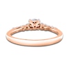 Thumbnail Image 3 of Diamond Engagement Ring 1/2 ct tw Round 14K Rose Gold