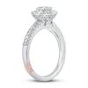 Thumbnail Image 1 of Pnina Tornai About Time Diamond Engagement Ring 1-1/8 ct tw Oval/Round 14K White Gold