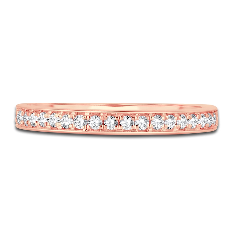 Main Image 3 of Diamond Anniversary Band 1/5 ct tw Round 14K Rose Gold