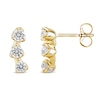 Thumbnail Image 1 of Diamond Climber Earrings 1/2 ct tw Round 10K Yellow Gold