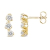 Thumbnail Image 0 of Diamond Climber Earrings 1/2 ct tw Round 10K Yellow Gold