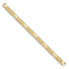 Thumbnail Image 2 of Men's High-Polish Hollow Link Bracelet 14K Yellow Gold 8.5"