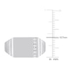 Thumbnail Image 4 of Men's Diamond Ring 1/10 ct tw Round 10K White Gold