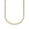 Thumbnail Image 1 of LUSSO by Italia D'Oro Men's Solid Diamond-Cut Valentino Chain Necklace 14K Yellow Gold 22" 3.98mm