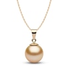Thumbnail Image 1 of Yoko London Golden South Sea Cultured Pearl Pendant Necklace 18K Yellow Gold 18"
