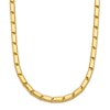 Thumbnail Image 1 of High-Polish Barrel Chain Necklace 24K Yellow Gold 24" 3.0mm