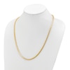 Thumbnail Image 3 of High-Polish Barrel Chain Necklace 24K Yellow Gold 24" 3.0mm