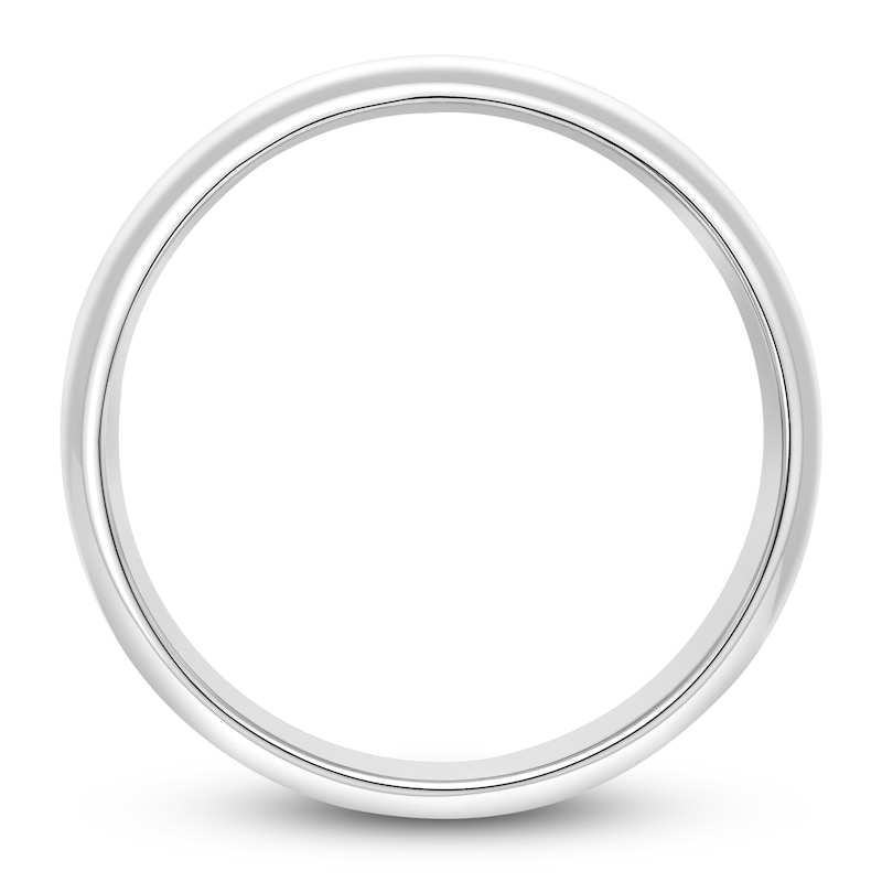Main Image 3 of High-Polish Wedding Band 14K White Gold 8.0mm