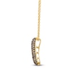 Thumbnail Image 2 of Le Vian Diamond Necklace 5/8 ct tw 14K Honey Gold 19"