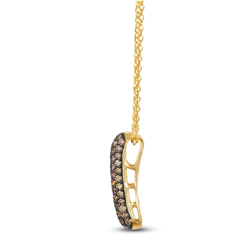 Main Image 2 of Le Vian Diamond Necklace 5/8 ct tw 14K Honey Gold 19"