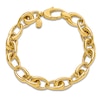 Thumbnail Image 2 of Blue Nile X Jared Tapered Oval Link Bracelet 14K Yellow Gold 8"