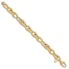 Thumbnail Image 3 of Blue Nile X Jared Tapered Oval Link Bracelet 14K Yellow Gold 8"