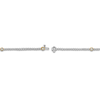 Thumbnail Image 3 of Blue Nile X Jared Diamond Bezel-Set Station Tennis Bracelet 2 ct tw 14K Two-Tone Gold 7"