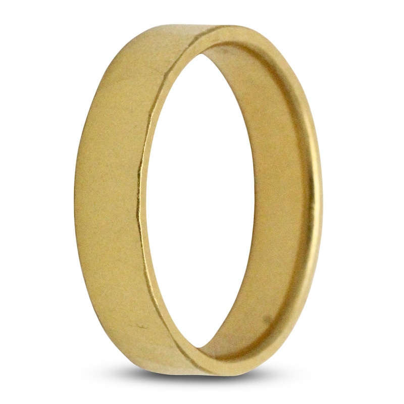 Main Image 2 of Men's 5mm Hand-Forged Wedding Band 22K Gold