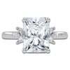 Thumbnail Image 3 of Radiant-Cut Created By Jared Studio Lab-Grown Diamond Engagement Ring 3-1/6 ct tw 14K White Gold