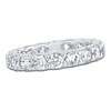 Thumbnail Image 1 of Certified Round-Cut Diamond Eternity Band 2-3/4 - 3-5/8 ct tw Platinum