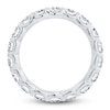 Thumbnail Image 2 of Certified Round-Cut Diamond Eternity Band 2-3/4 - 3-5/8 ct tw Platinum