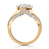 Thumbnail Image 2 of J'Lure Lab-Grown Diamond Octagon Step-Cut Engagement Ring 3-1/2 ct tw 18K Yellow Gold