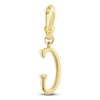 Thumbnail Image 2 of Charm'd by Lulu Frost Diamond Letter G Charm 1/18 ct tw Pavé Round 10K Yellow Gold