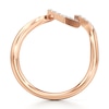 Thumbnail Image 2 of J'Lure Lab-Grown Diamond Wedding Band 1/10 ct tw 18K Rose Gold