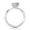 Thumbnail Image 2 of J'Lure Kite Step-Cut Lab-Grown Diamond Bypass Engagement Ring 1-3/8 ct tw 18K White Gold
