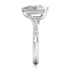 Thumbnail Image 3 of J'Lure Kite Step-Cut Lab-Grown Diamond Bypass Engagement Ring 1-3/8 ct tw 18K White Gold