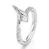 Thumbnail Image 4 of J'Lure Kite Step-Cut Lab-Grown Diamond Bypass Engagement Ring 1-3/8 ct tw 18K White Gold