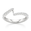 Thumbnail Image 1 of J'Lure Lab-Grown Diamond Contour Wedding Band 3/8 ct tw 18K White Gold
