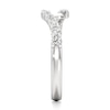 Thumbnail Image 3 of J'Lure Lab-Grown Diamond Contour Wedding Band 3/8 ct tw 18K White Gold