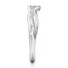 Thumbnail Image 3 of J'Lure Lab-Grown Diamond Contour Wedding Band 1/6 ct tw 18K White Gold