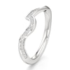 Thumbnail Image 4 of J'Lure Lab-Grown Diamond Contour Wedding Band 1/6 ct tw 18K White Gold