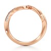 Thumbnail Image 2 of J'Lure Lab-Grown Diamond Contour Wedding Band 1/6 ct tw 18K Rose Gold