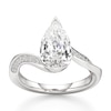 Thumbnail Image 1 of J'Lure Pear Step-Cut Lab-Grown Diamond Bypass Engagement Ring 3-1/5 ct tw 18K White Gold