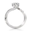 Thumbnail Image 2 of J'Lure Pear Step-Cut Lab-Grown Diamond Bypass Engagement Ring 3-1/5 ct tw 18K White Gold