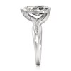 Thumbnail Image 3 of J'Lure Pear Step-Cut Lab-Grown Diamond Bypass Engagement Ring 3-1/5 ct tw 18K White Gold
