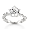 Thumbnail Image 1 of J'Lure Pentagon Brilliant-Cut Lab-Grown Diamond Bypass Engagement Ring 3-1/5 ct tw 18K White Gold