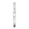 Thumbnail Image 3 of J'Lure Baguette & Round-Cut Lab-Grown Diamond Wedding Band 1/3 ct tw 18K White Gold