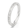 Thumbnail Image 4 of J'Lure Baguette & Round-Cut Lab-Grown Diamond Wedding Band 1/3 ct tw 18K White Gold