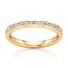 Thumbnail Image 1 of J'Lure Baguette & Round-Cut Lab-Grown Diamond Wedding Band 1/3 ct tw 18K Yellow Gold