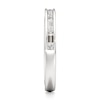 Thumbnail Image 3 of J'Lure Baguette & Round-Cut Lab-Grown Diamond Wedding Band 3/8 ct tw 18K White Gold