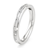 Thumbnail Image 4 of J'Lure Baguette & Round-Cut Lab-Grown Diamond Wedding Band 3/8 ct tw 18K White Gold